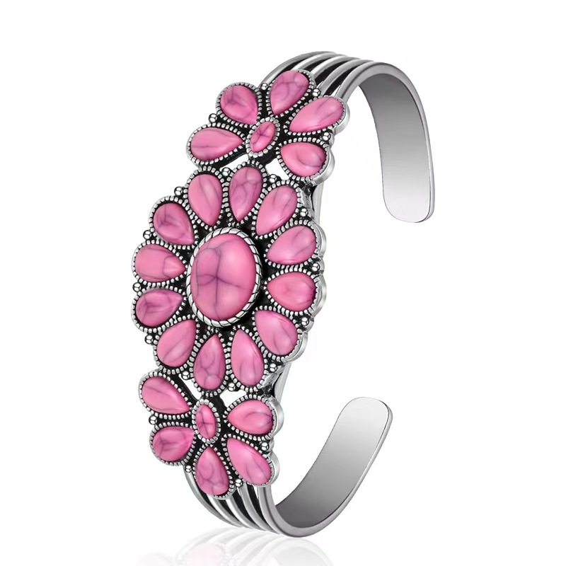 Turquoise Stackable Bohemia Cuff Bracelet 