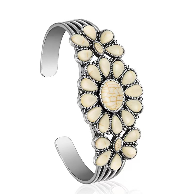 Turquoise Stackable Bohemia Cuff Bracelet 