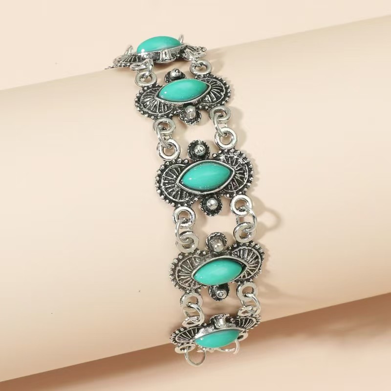 Bohemia Retro Turquoise Bracelet 